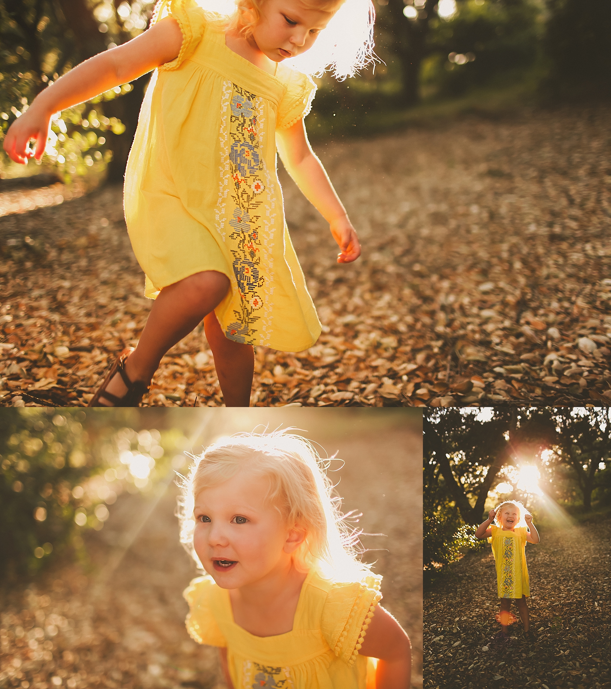 Dreamy fall family session Orange County